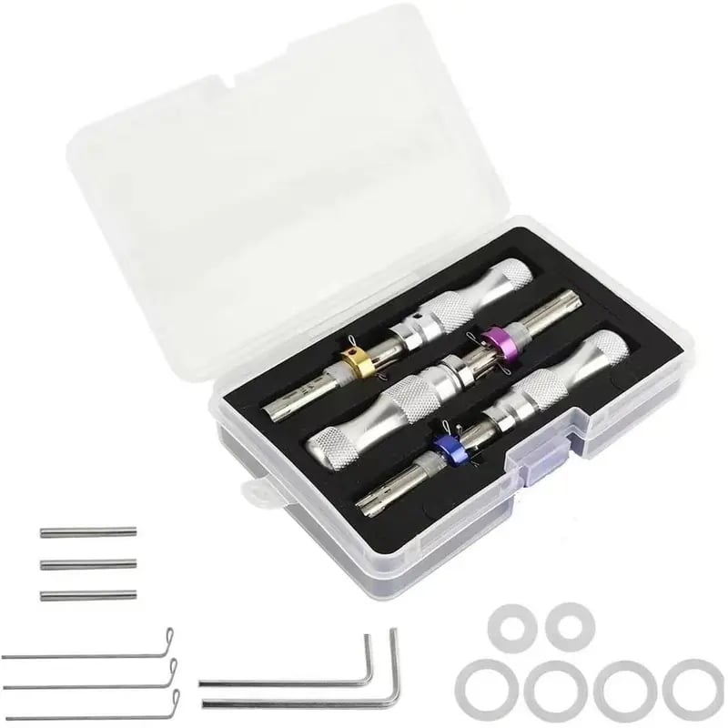 Tubular 7 Pins Tool Accessories, Stainless Adjustable Tool, Multipurpose Hand Tool Accessories for Home & Office