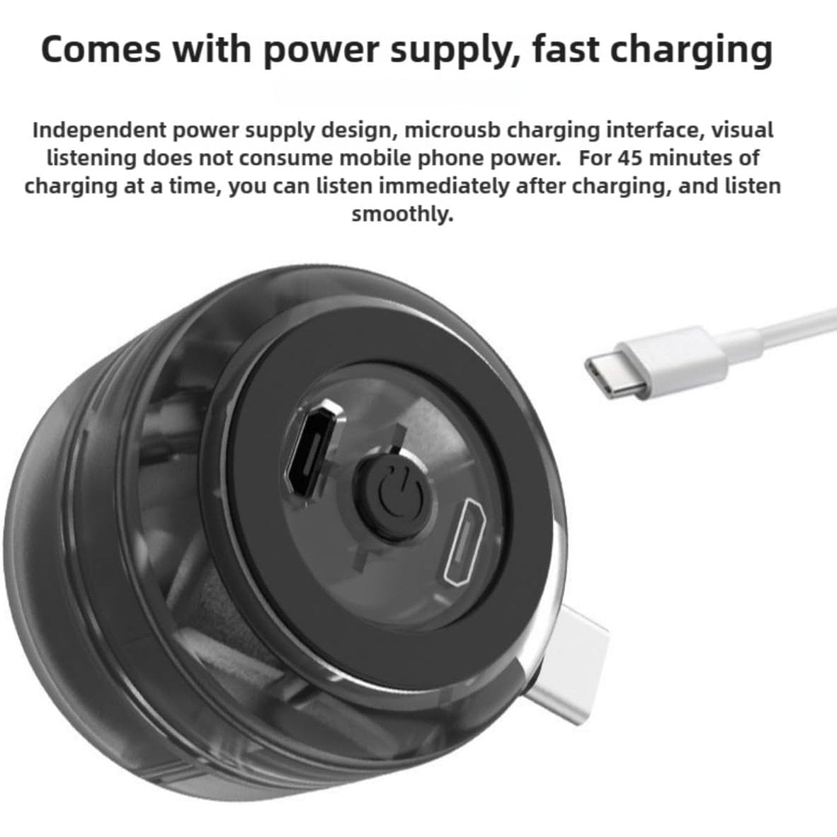🔊 Mini Plug-In Phone Speaker – Bigger Sound Without the Bulk