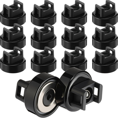 🔥HOT SALE🔥🧲 12 Pack Heavy Duty Magnetic Zip Tie Mounts for Cable Management