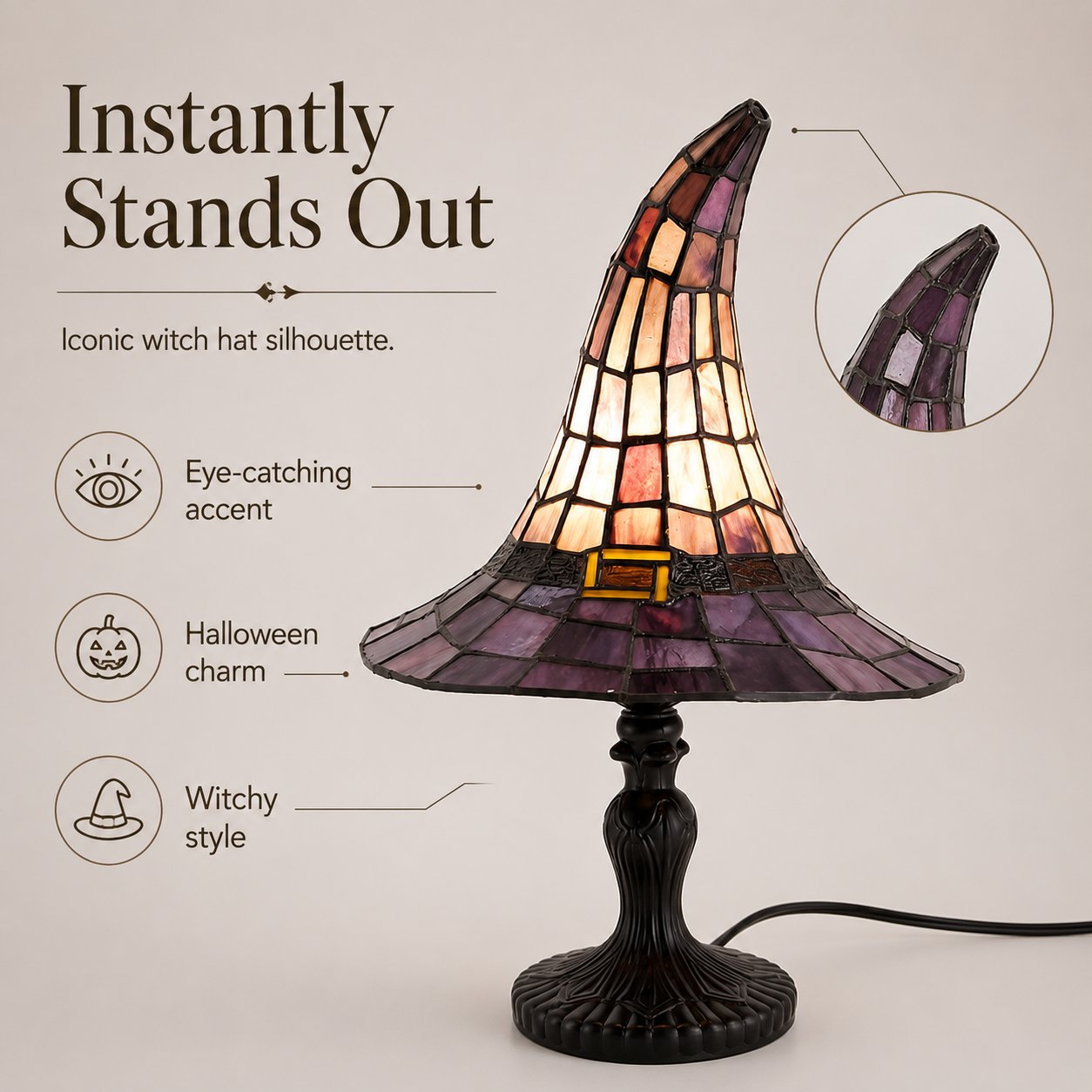 🧙‍♀️ Witch Hat Lamp