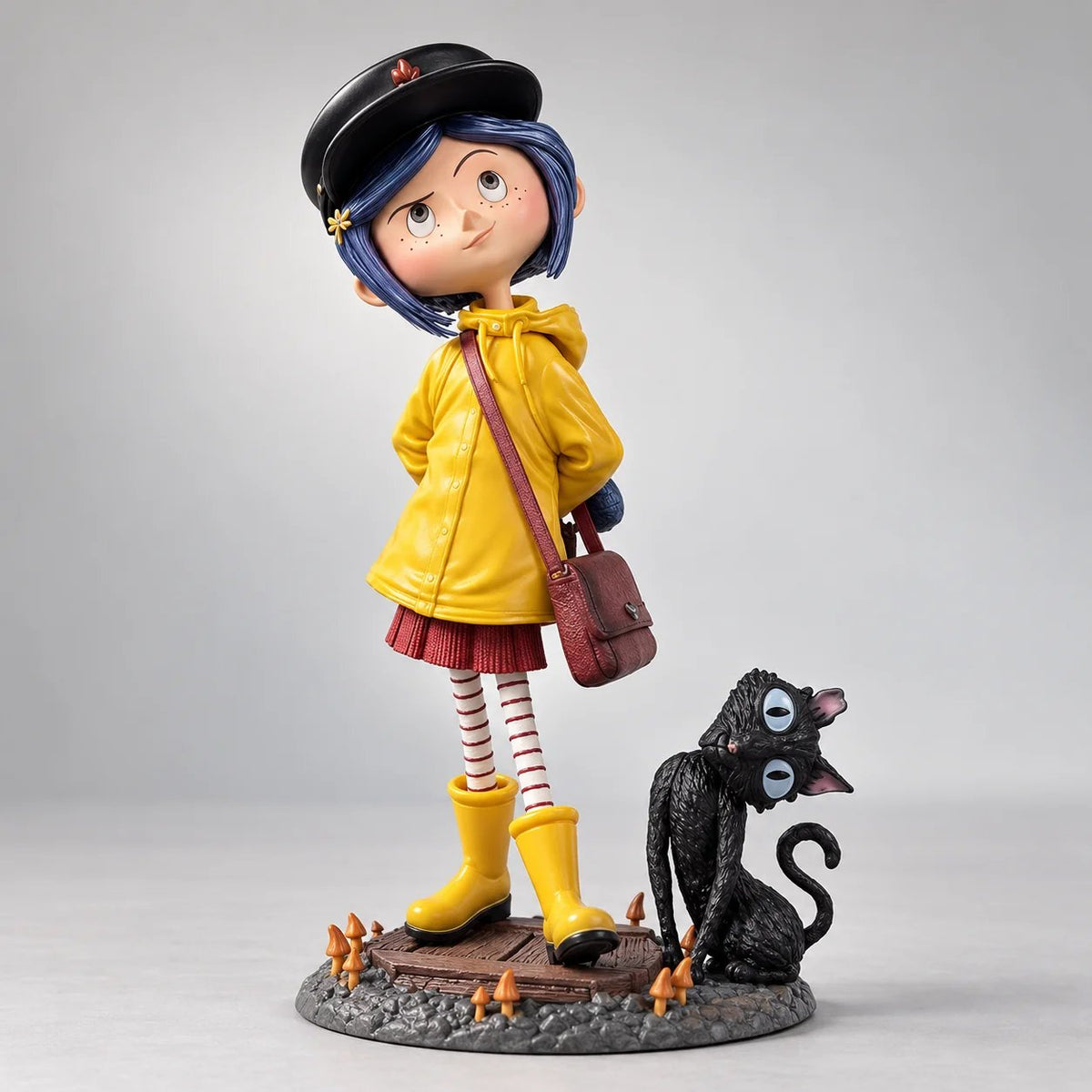 Raincoat Girl Halloween Model