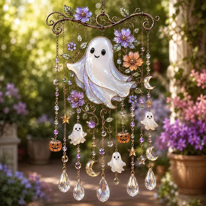 🔥Last Day 49% OFF - Halloween Suncatcher Wind Chime