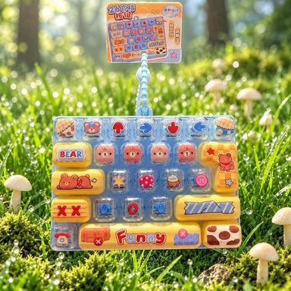 ⌨️ Cute Mini Keyboard Keychain – 4 Adorable Pastel Styles! 💕