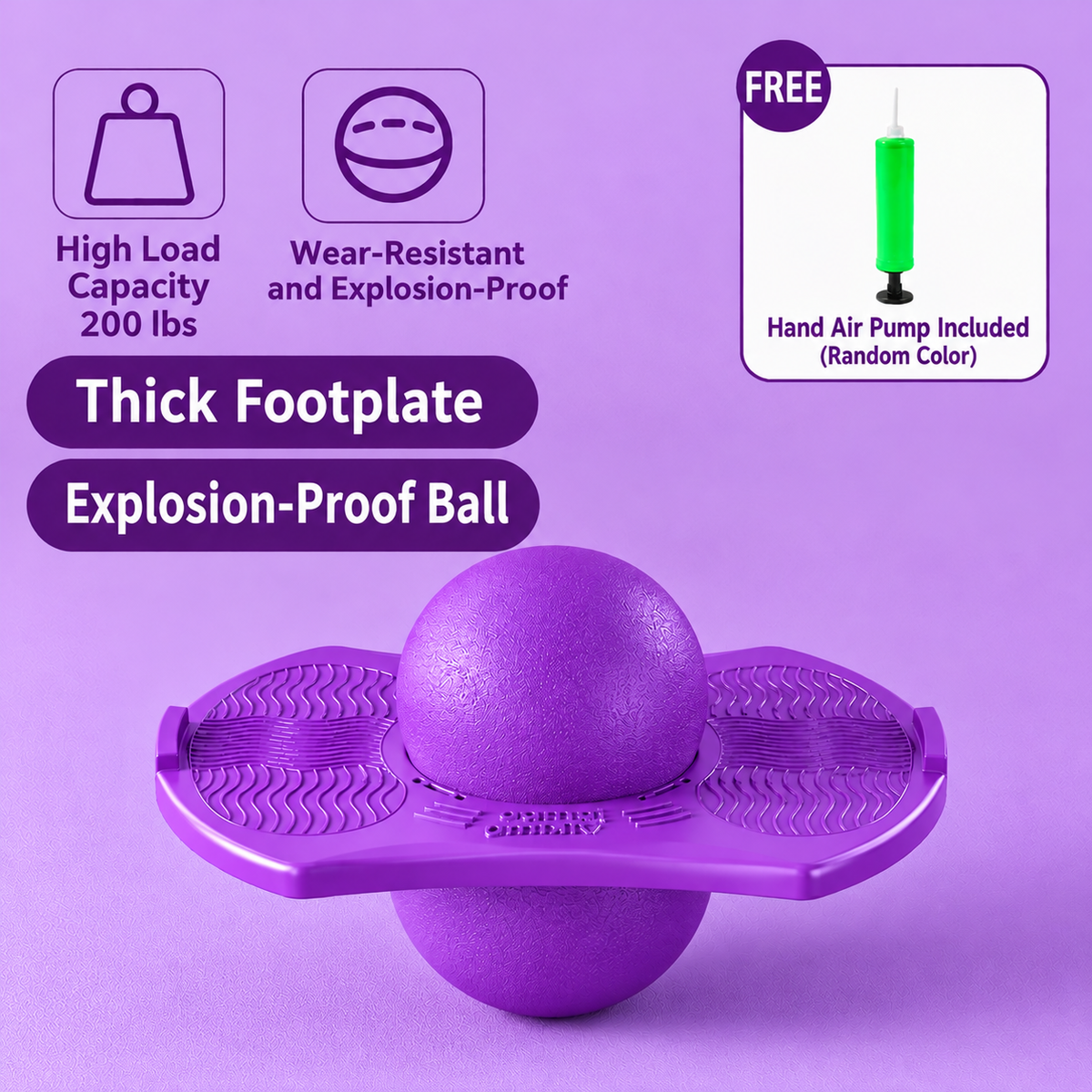 🚀 BounceBlitz™ – Kids' Inflatable Pogo Balance Board 🌈🏄‍♂️