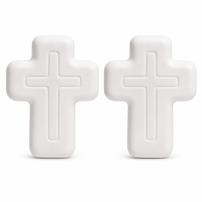✝️ Faith-Inspired Cross Squishy – Soft, Odor-Free & Satisfying Squeeze Toy