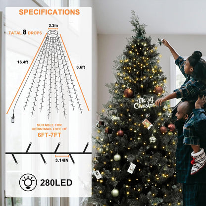 🔥USB Christmas Tree Lights