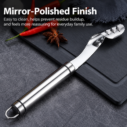 🌶️ Stainless Steel Pepper Corer – Quick Seed & Core Remover