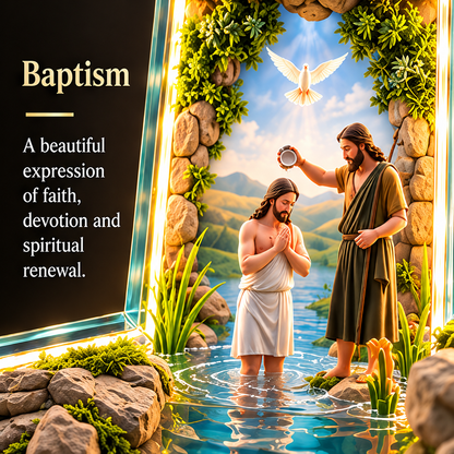 🙏✝️ The Story of Jesus Illuminated Cross ✨ 6 Biblical Scenes & Meaningful Christian Gift