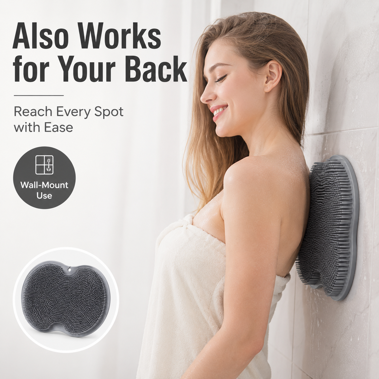 ✨ Hands-Free Foot Scrubber – Deep Clean, Massage & Exfoliate