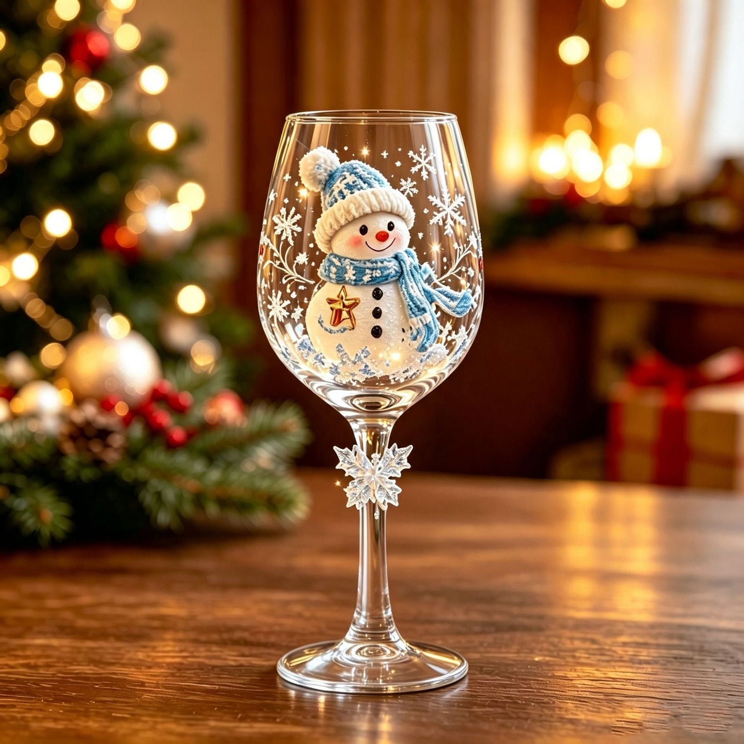 🎖️Christmas Wine Glass Collection Gift Box Set – 6 Festive Designs