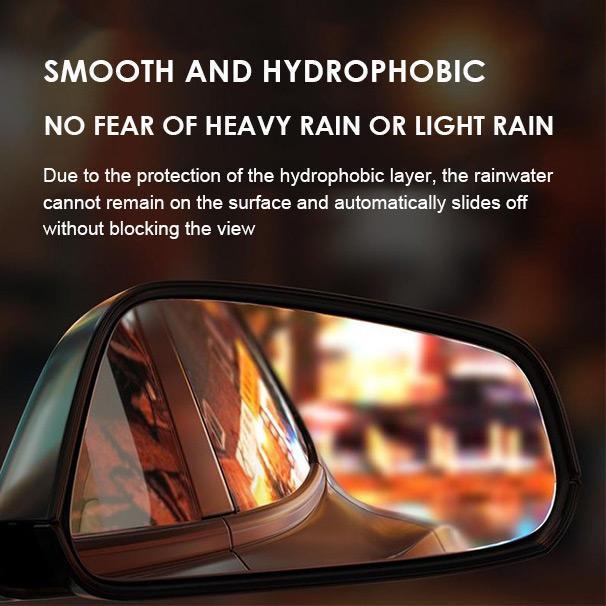 💧 Car Side Mirror Anti-Fog Film – Rain-View PET Sheets