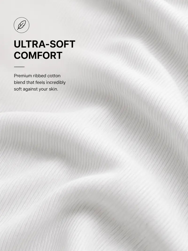 High-quality ultra-soft cotton vest