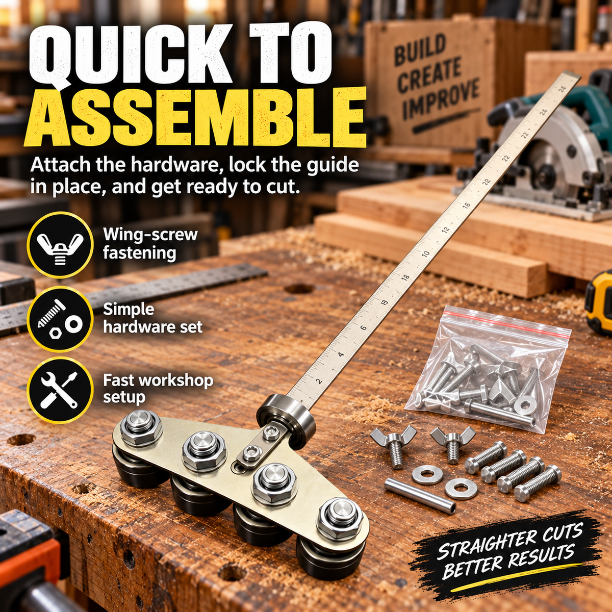 🔩 Essentials for Your Toolbox🔧 Straight-Edge Double Axis 60cm Positioning Calipers