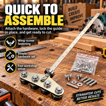 🔩 Essentials for Your Toolbox🔧 Straight-Edge Double Axis 60cm Positioning Calipers