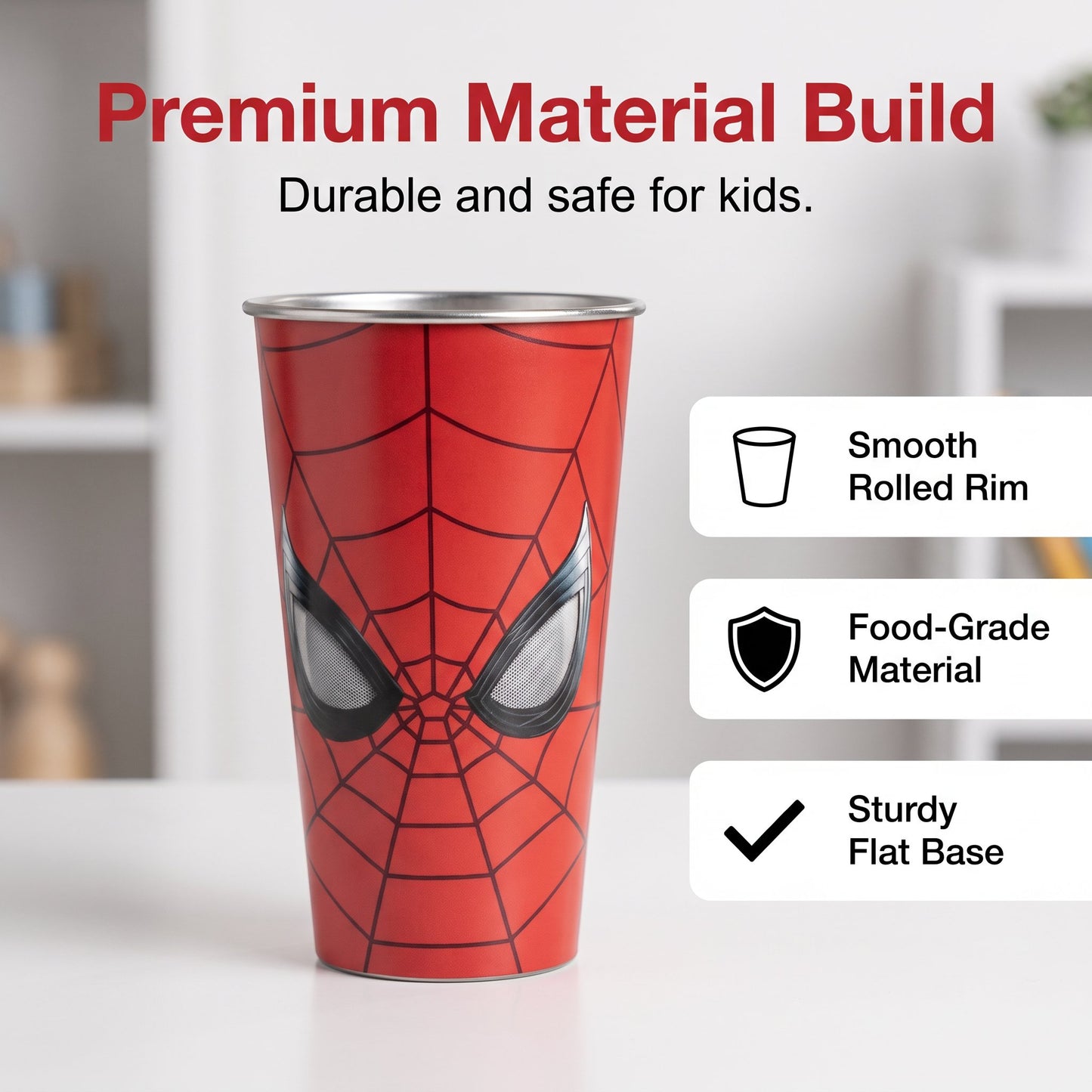 🕷 Spider Hero Color-Changing Tumbler