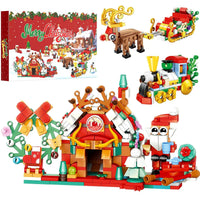 Christmas Gingerbread House Building Bricks