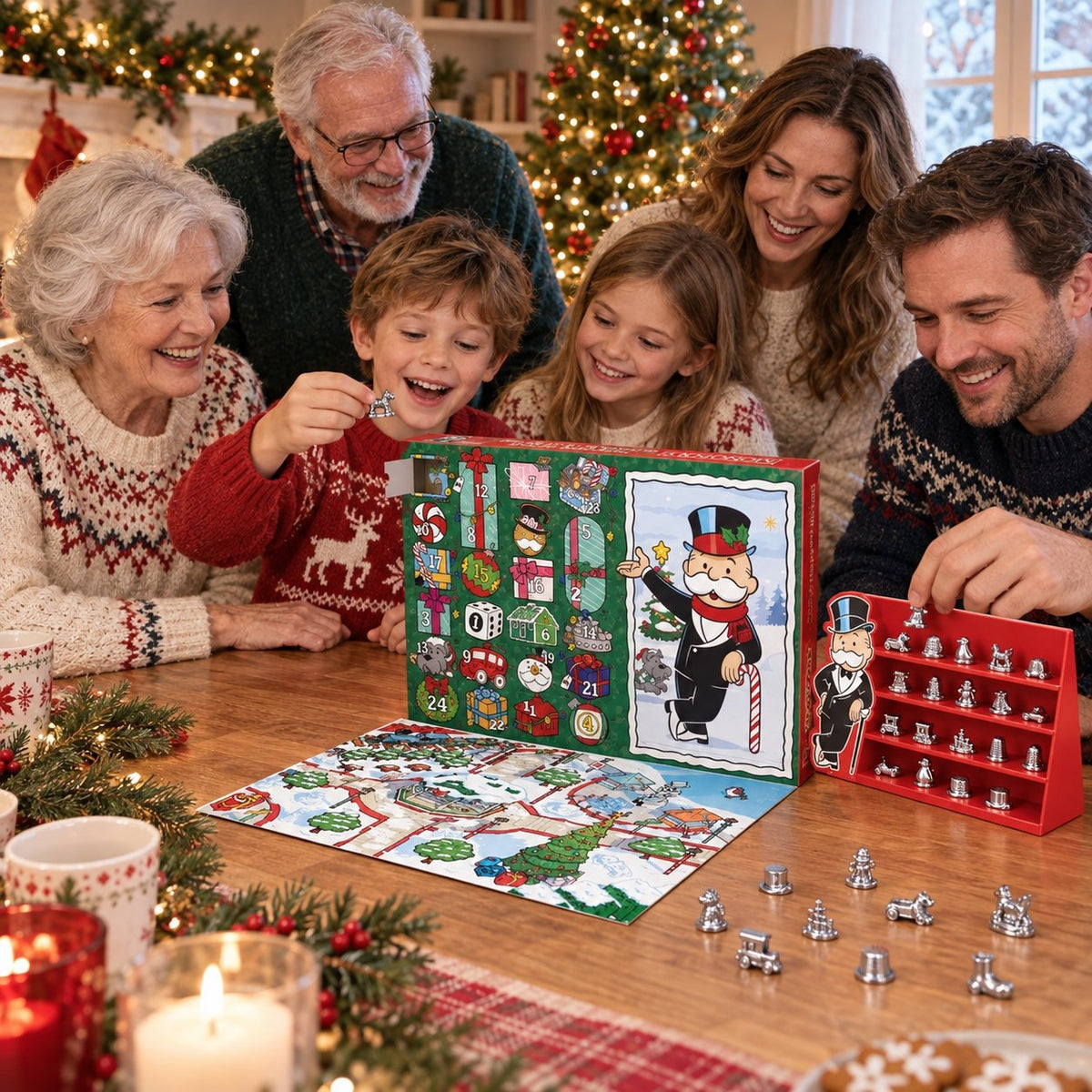 🎲 Monopoly Token Advent Calendar