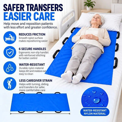 Patient Repositioning Sheet with Handles – Thoughtful Support for Daily Care