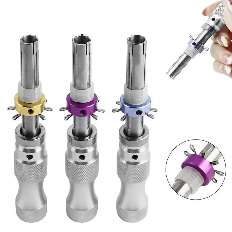 Tubular 7 Pins Tool Accessories, Stainless Adjustable Tool, Multipurpose Hand Tool Accessories for Home & Office