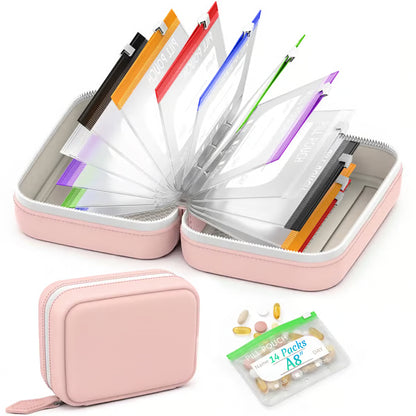 A8 Waterproof Pill Pouch Set