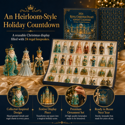 🔥2026 Royal Christmas Palace Luxury Countdown Gift Set