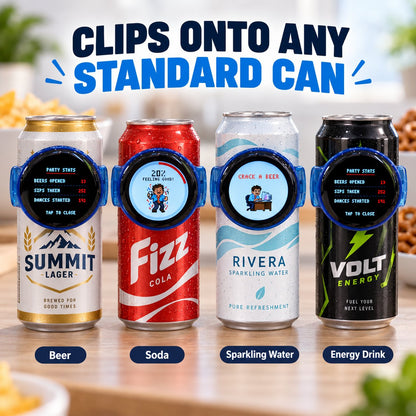 🍺 Every Sip Becomes a Game – Interactive Pixel Can Tracker
