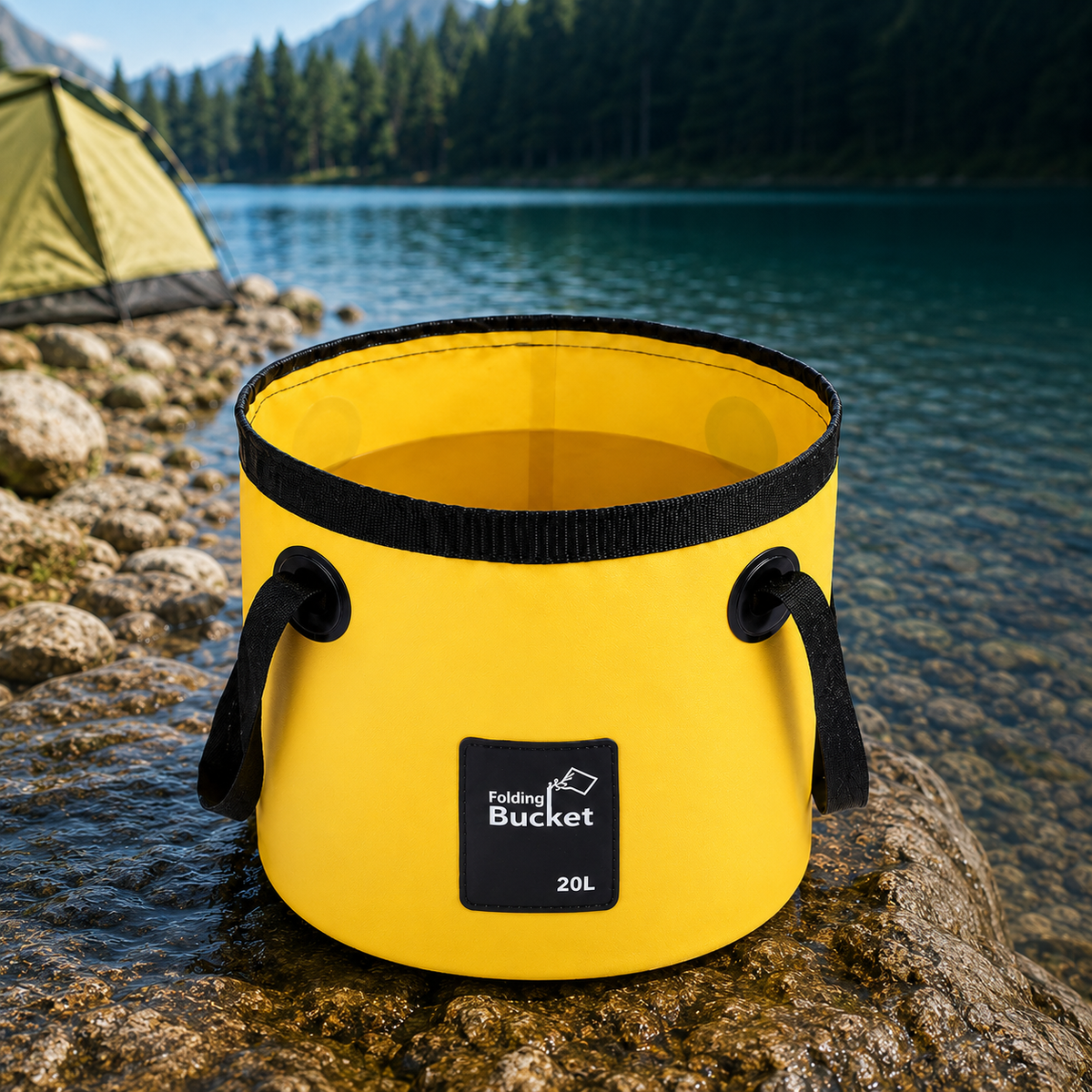 💧 Portable Collapsible Bucket – 12L/20L Foldable Water Bucket