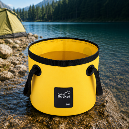 💧 Portable Collapsible Bucket – 12L/20L Foldable Water Bucket