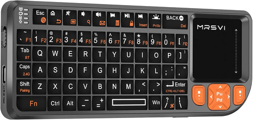 Mini Wireless Keyboard with Touchpad – Bluetooth & 2.4GHz