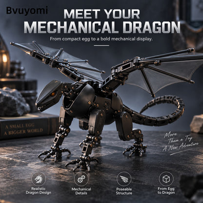 This Egg Transforms Into a Dragon! 🐉 2-in-1 Mechanical Dragon Figure
