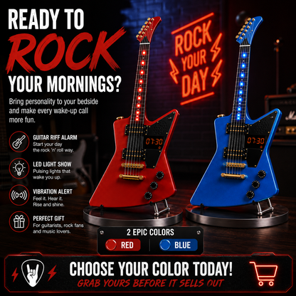 ⏰️Guitar Alarm Clock🎸