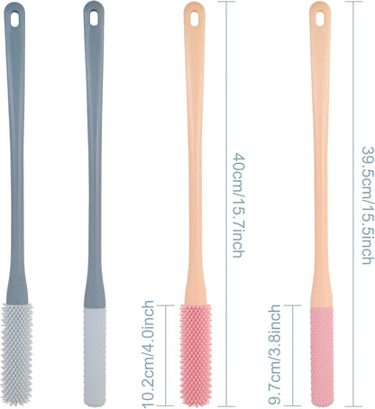 🦶Long‑Handle Silicone Foot Cleaning Brush