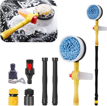 💦Water-Assisted Deep Cleaning Scrub Brush for Rugs, Car Wash, Patios & Outdoor Surfaces