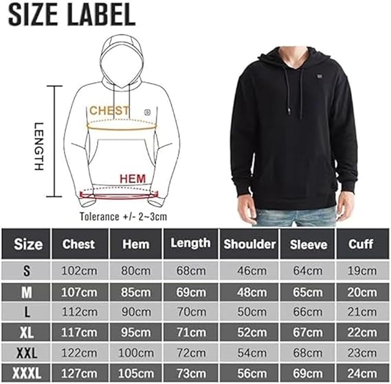 LAST DAY 50% OFF - 🎁 Unisex Heated Hoodie