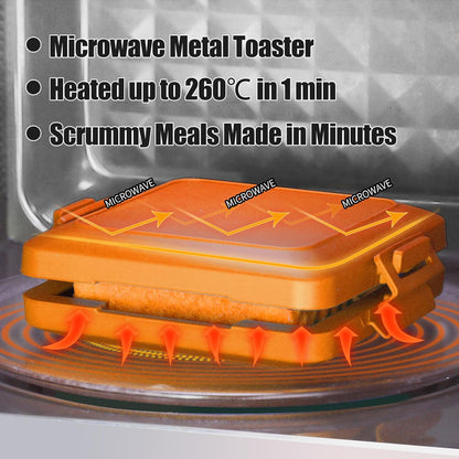 💯🔥Microwave Toastie Sandwich Maker