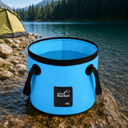 💧 Portable Collapsible Bucket – 12L/20L Foldable Water Bucket