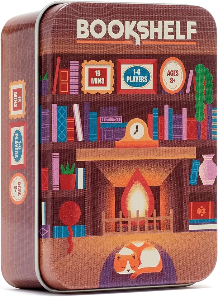 📚️Bookshelf Balance Game – Cooperative Stacking Game for Family & Friends