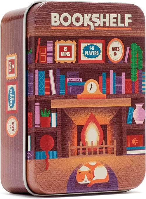 📚️Bookshelf Balance Game – Cooperative Stacking Game for Family & Friends