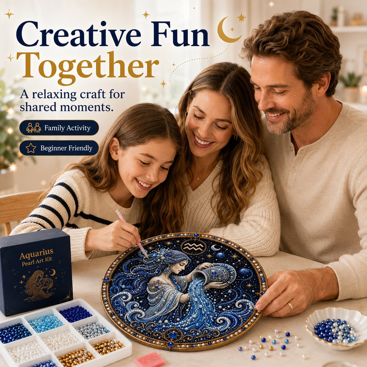 🔥 Last Day 49% OFF - 💎 12 Zodiac Signs Pearl Art Kit ♈💫 Bring Every Zodiac Sign to Life with Pearls (📦Buy 2 Free Shipping)