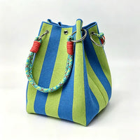 Blue and Green Stripes