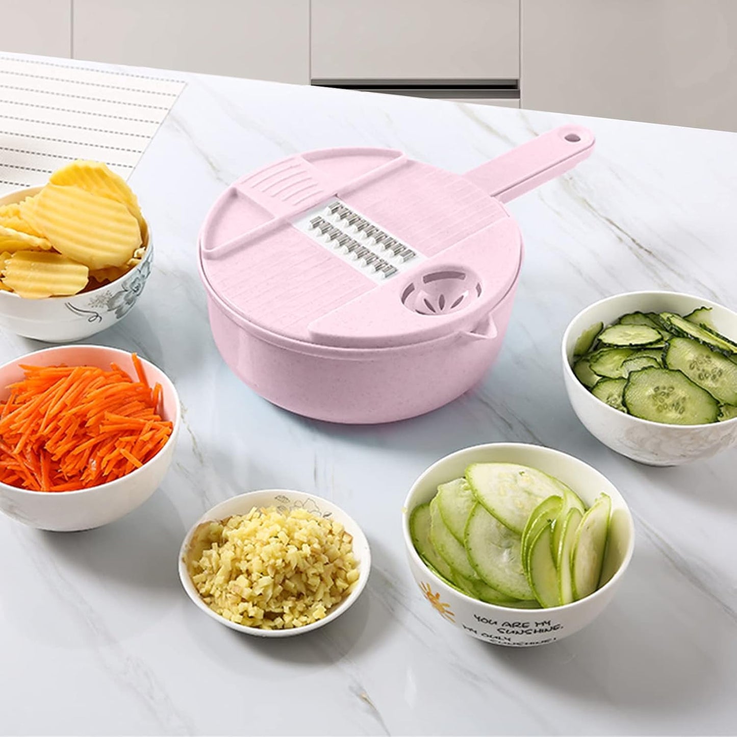 🥗12-in-1 Multifunction Tool for Cutting Vegetables