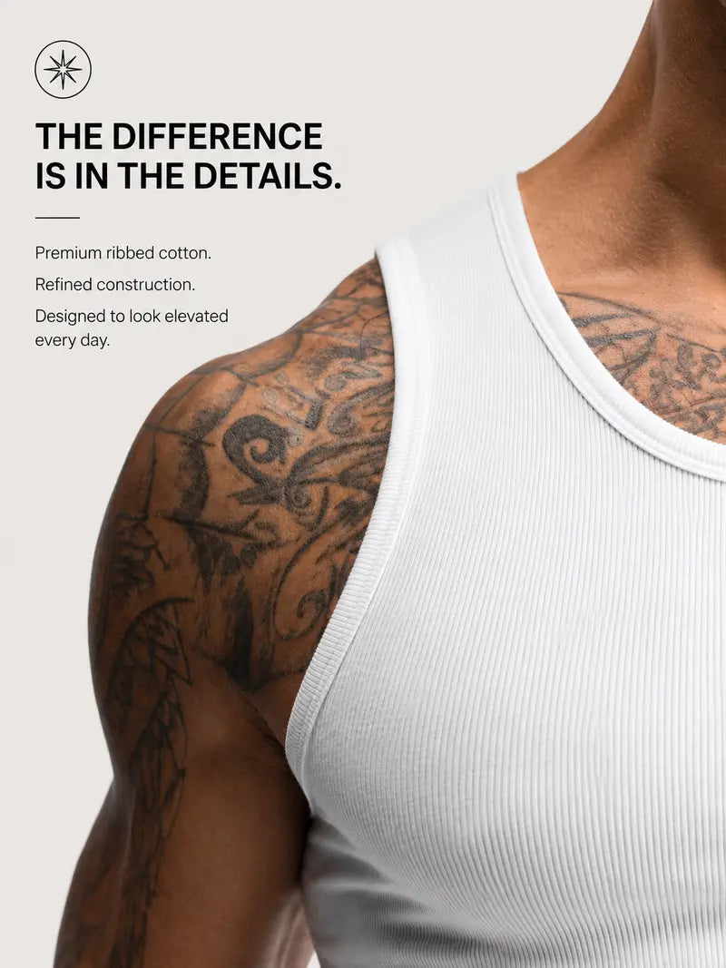 High-quality ultra-soft cotton vest