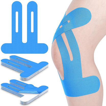 Pre-Cut Kinesiology Knee Tape – Flexible No-Cut Athletic Tape