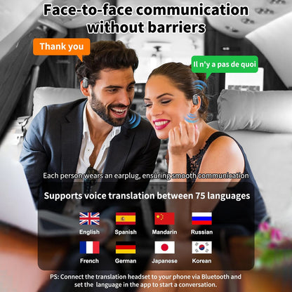 🏆#1 Best Seller ⏰50% OFF 💎AI Translation Wireless OWS Bluetooth5.4 Earphones (Fit iOS & Android)
