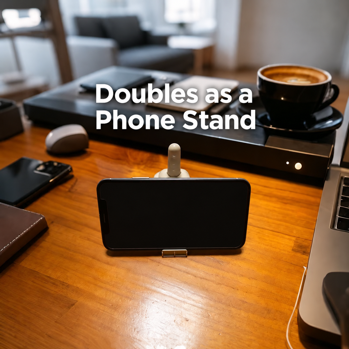 Funny Gesture Keychain Phone Stand