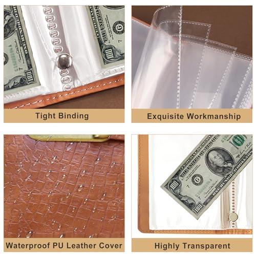 💵100 Transparent Pocket Currency Collectors Album