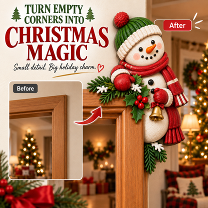 🎅Christmas Peekaboo Door Decor – A Little Holiday Surprise Around Every Corner