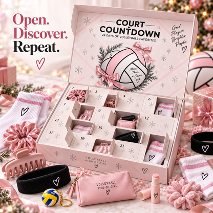 💯🏐24-Day Volleyball Advent Calendar – Game-Day Gifts & Accessories for Volleyball Lovers