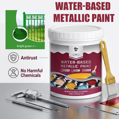 ✨ All-in-One Rust Converter Metallic Paint – Restore & Protect Metal