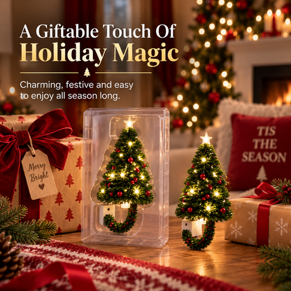🎄 Christmas Tree Plug-In Projector Night Light – Festive Ceiling & Wall Holiday Display
